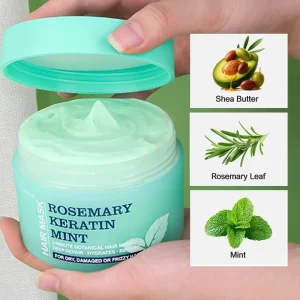 Sulfate Free Argan Oil Mint Rosemary Serum Salon Hair Conditioner Treatment Moisturizing Repair Hair Mask Damaged Hair