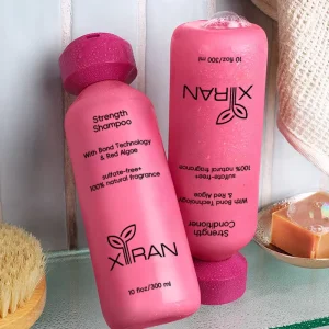 Sulfate Free Hair Shampoo Conditioner Set Moisturizing Anti Dandruff Red Algae Bond Technology for Women Hair Loss OEM ODM