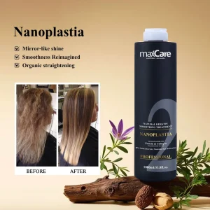 Sulfate Free Pure Keratin Treatment Private Label Brazilian Nanoplastia Smoothing Hair Treatment Straightening Cream 1000ml