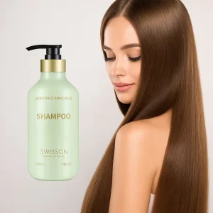 Swisson Silk Nourishing Moisturizing Amino Acid Gel Shampoo Anti Dandruff Soft Hair Treatment for Damaged Hair Unisex 350ml