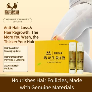 TCM Herbal Hair Strengthening Spray Root Nourishing Scalp Treatment for Damaged Hair & Hair Growth 2 IN 1 Formula 100ml*2