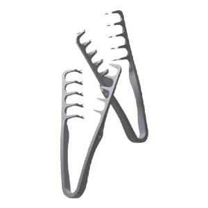 TL Ionic Fashion V Shape Massage Comb ABS Texture Wide Tooth Curly Hair Comb Volumizing Hair Texture Styling Hairbrush
