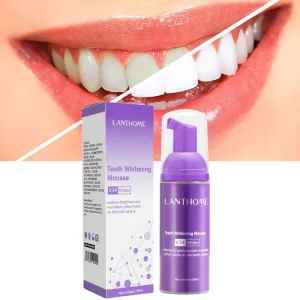 TONGWODE V34 Teeth Whitening Mousse and Tooth Foam Breath Refreshing 50ML Home Use