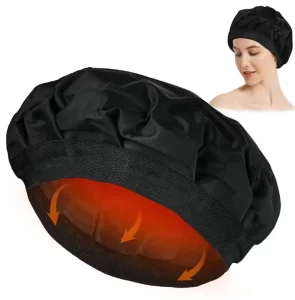 Thermal Spa Hair Steamer Gel Microwave Hair Heat Gel Hat for Fatigue Relief Hot & Cold Packs