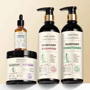 This 2-in-1 Anti-dandruff Rosemary Oil Shampoo and Conditioner Is Suitable for Both Women
