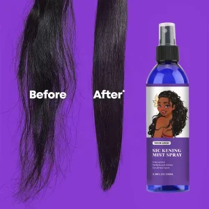 Trending Products New Arrivals Private Label Silkening Mist Spray Brightening and Anti curling Hair Hair Styling Shine