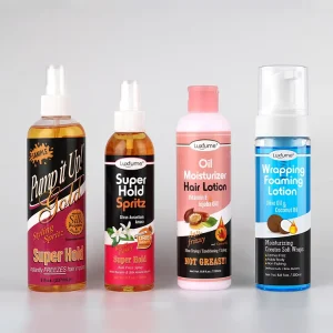 Triple Care Styling Set Moisture Hair Care Lotion Wrap Foam Lotion Strong Hold Styling Spritz