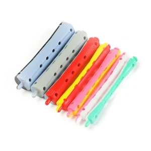 Two Color Snap Perm Rollers Plastic Hair Styling Tools Salon Supplies Curlers