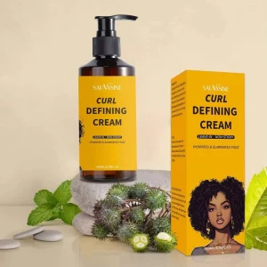 Ultimate Hydration Moisture Rich Styling Lotion Curl Defining Cream That Enhances Shine Reduces Frizz for Healthier Shiny Curls