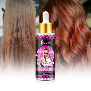 Uniquely Formulated for Extension and Wig 50ml Castor Oil Human Hair Serum for Wigs Protects Wig Fibers From Damage
