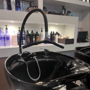 Universal Head Water Circulation Waterfall Outlet Massage Hair Faucet Steamer Shampoo Bowl Equipment Salon Shower Equipment