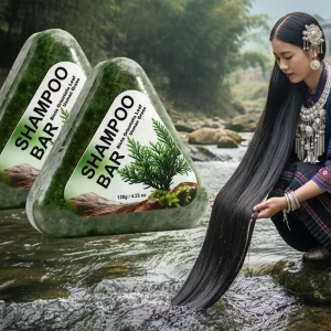 Usma Grass and Cedarwood Shampoo Bar for Hair Growth and Thickening Reduces Hair Loss All Natural OEM ODM GMP Factory