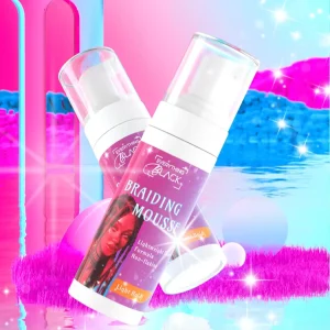 Vegan Long Lasting American Women Hair Styling Foam Mousse for Braids