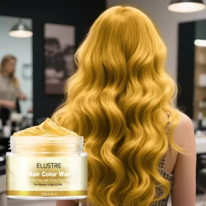 Vegan Premium Grade 11 Colors Natural Washable Temporary Hair Color Wax Cream for Men and Women