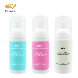 Vegan Whipped Lash Shampoo & Mousse Cream 100ml Custom Logo Eyelash Extension Cleaning Foam Eco-Friendly