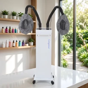Vertical Hair Care Steamer for Beauty Salons Steam Machine with Oxygen Ozone Aromatherapy Spa Treatment