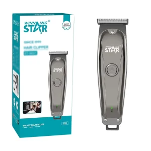 WINNING STAR ST 5637 Cordless Hair Clippers Rechargeable Hair Cutter T Blade Men Hair Trimmer with Switch Blade