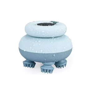 Waterproof Food Grade Material Head Massage Device Kneading Scalping Massager to Promote Blood Circulation