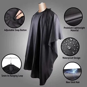 Waterproof Hairdressing Fabric Custom-made Hairdressing Cloaks and Aprons for Men