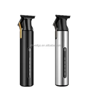 Waterproof T9 Rechargeable Hair Clipper Men Salon Special Oil Head Carving Magnetic Limit Comb Portable Trimmer