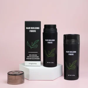 Waterproof Thick Hair Building Fiber Powder Applicator Natural Hair Extensions Premium Real Hair Fibers for Men and Women