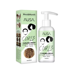 West Month OEM Natural Hair Styling Cream Curly Hair Moisturizing Styling Repair Hair Curling Defining Cream