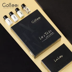 Wimpern Lifting Set Lashlift Nutrition Lotion Keratin Odor Free Semi Permanent Eyelash Perm 2 in 1 Brow DIY Kit