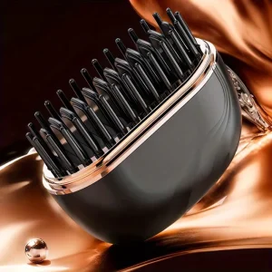 Wireless Straight Hair Comb Straight Curling Dual Purpose Mini Portable Travel Charging Multi functional Lazy Hair Straightener