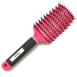 Women Hair Scalp Massage Comb Bristle Nylon Hairbrush Curly Detangle Hair Brush For Salon Hairdressing Tools