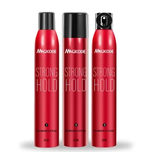 Workable Hold Hairspray Flexible Styling Spray Buildable Volume Shine Ultra Fine Mist Long Lasting for Men Women Daily Use