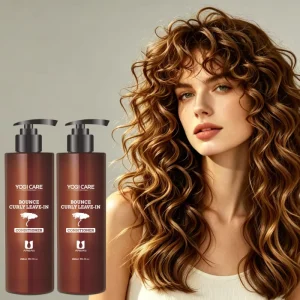 YOGI CARE Curl Enhancing Cream for Curly & Wavy Hair Defines Curls Improves Elasticity