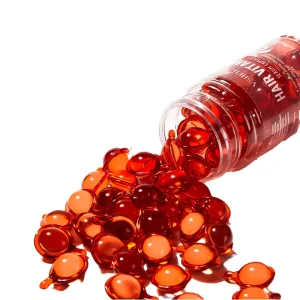 Yellow Fifteen 1ml*30pcs Moroccan Hair Care Essential Oil Capsules Herbal Hair Dry and Short Tempered Ingredients