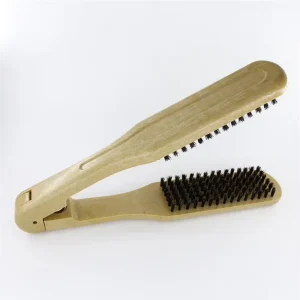 a Comb That Softens and Straightens Your Hair at Home