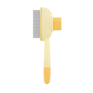 pet comb stainless steel pins dense yet gentle tames tangles nabs fleas